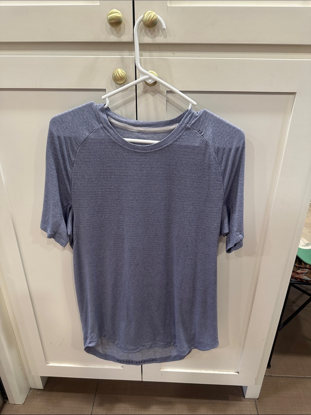 lululemon athletica Light Blue Short-Sleeve Performance Tee